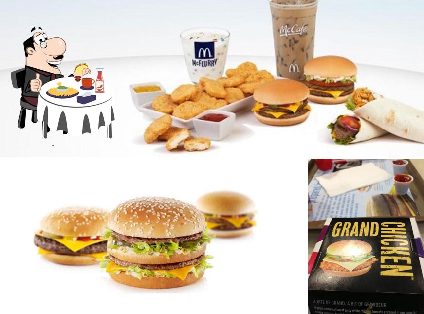 Treat yourself to a burger at McDonald's Workshop