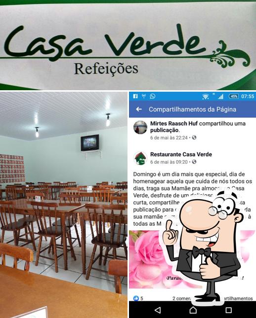 Взгляните на снимок ресторана "Restaurante Casa Verde"
