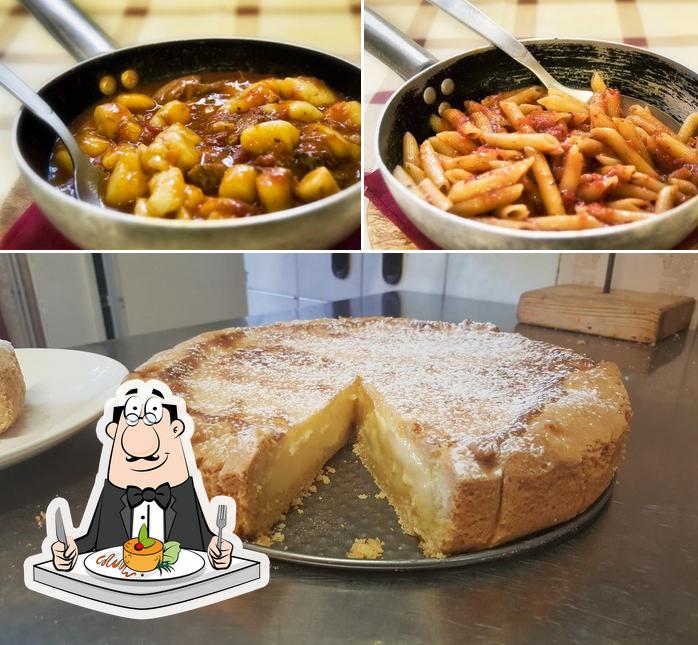 Cibo al Trattoria da Berta
