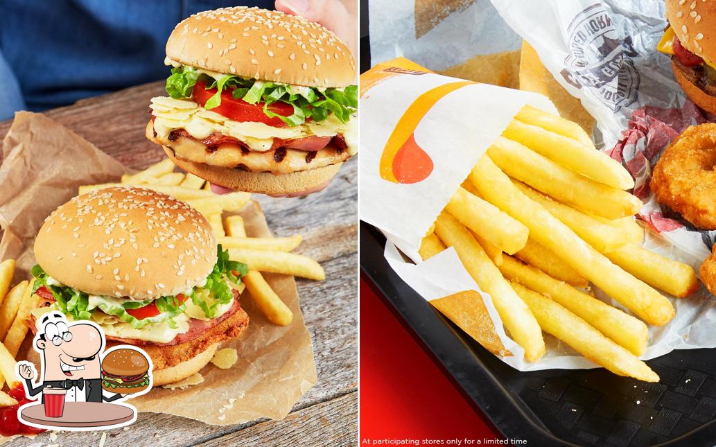 Treat yourself to a burger at Hungry Jack's Burgers Wangara