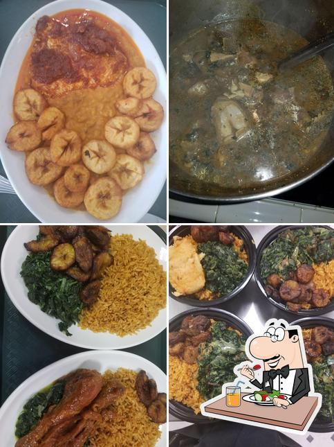 Meals at Triumph African Restaurant