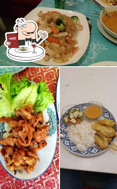 Еда в "Bangkok Original Thai Restaurant"