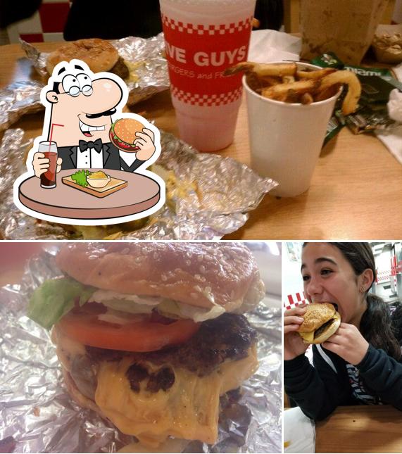 Five Guys’s burgers will suit a variety of tastes