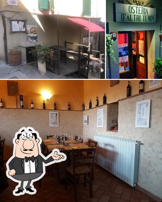 Gli interni di Pizzeria Osteria d'Altri Tempi