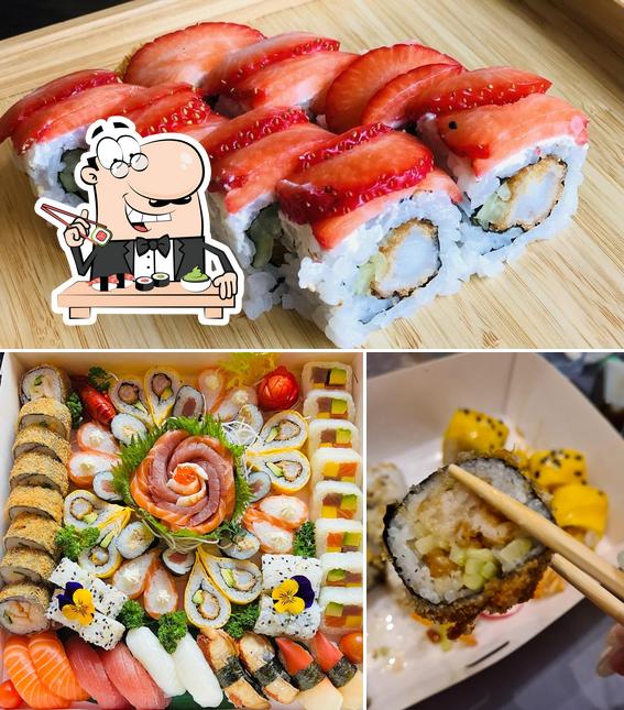 Choisissez de nombreuses options de sushi