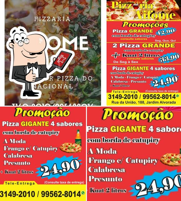 Here's a photo of Pizzaria Aifome