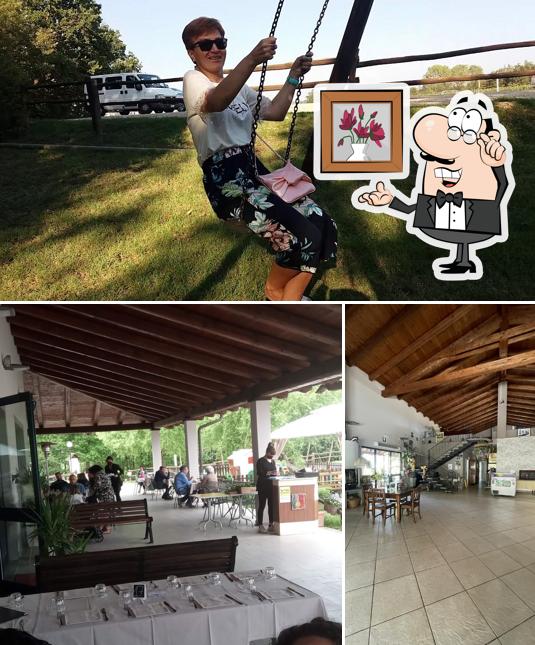 Questa è la immagine che presenta la interni e area giochi di Agrisapori