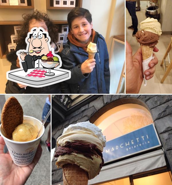 Alberto Marchetti Gelaterie offre un'ampia gamma di dessert