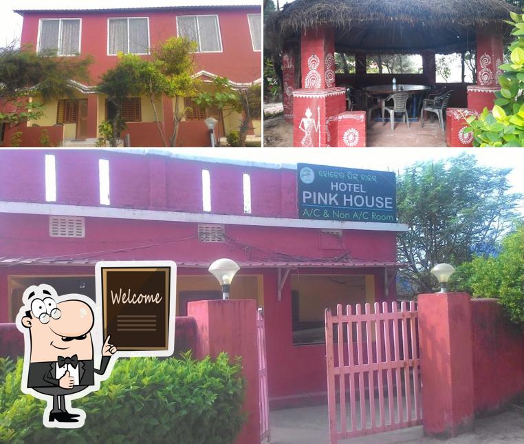 Look at this image of Pink House Hotel & Restaurant