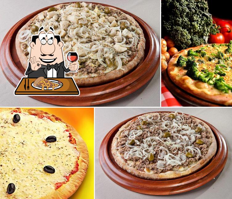 Peça pizza no Pizzaria da Mama