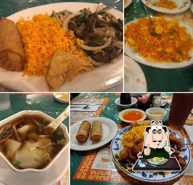 Food at Dragon Palace Chinese Restaurant - Victoria