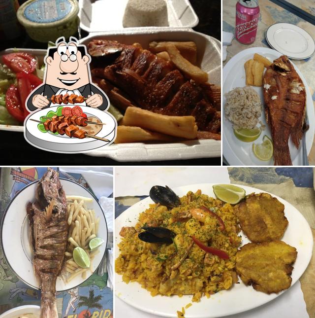 Food at Ostreria El Submarino