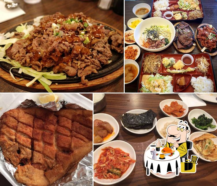 Еда в "Korea House"