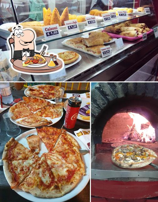 Prenditi una pizza a Bella Gioia 2 M.P. Ristorante, Pizzeria, Rosticceria di Corigliano Enzo