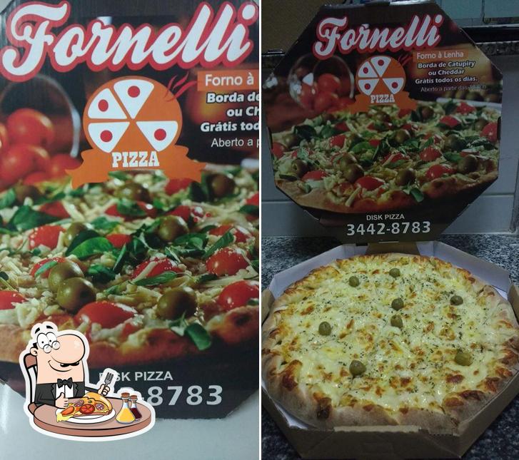 Consiga pizza no Pizzaria Fornelli