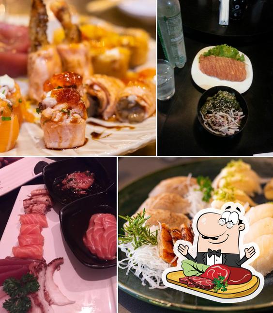 Peça pratos de carne no Yukai Cozinha Japonesa