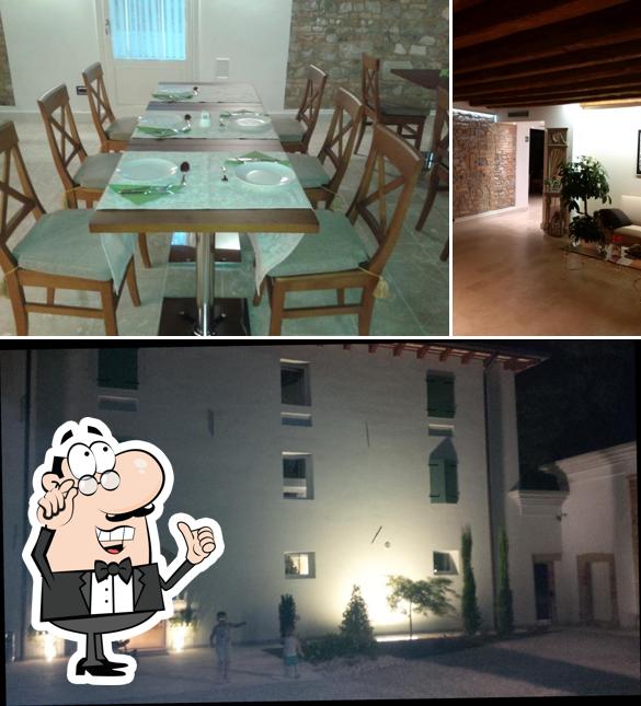 Gli interni di Agriturismo al Trovatore