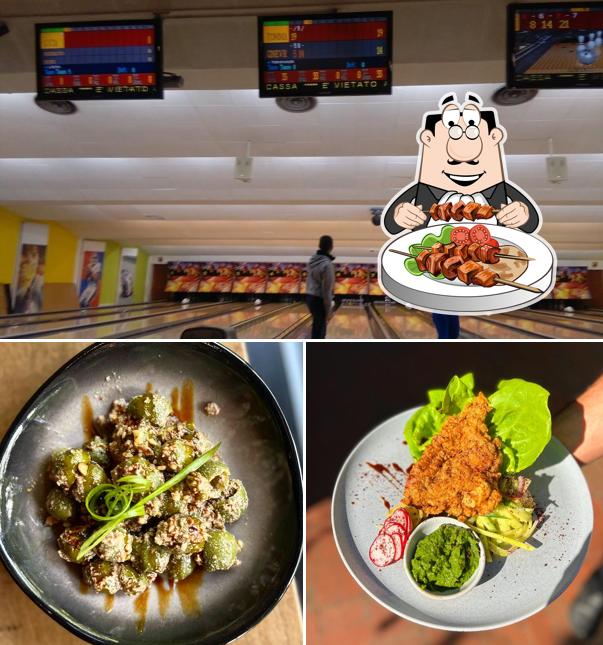 Cibo al Bowling dei fiori