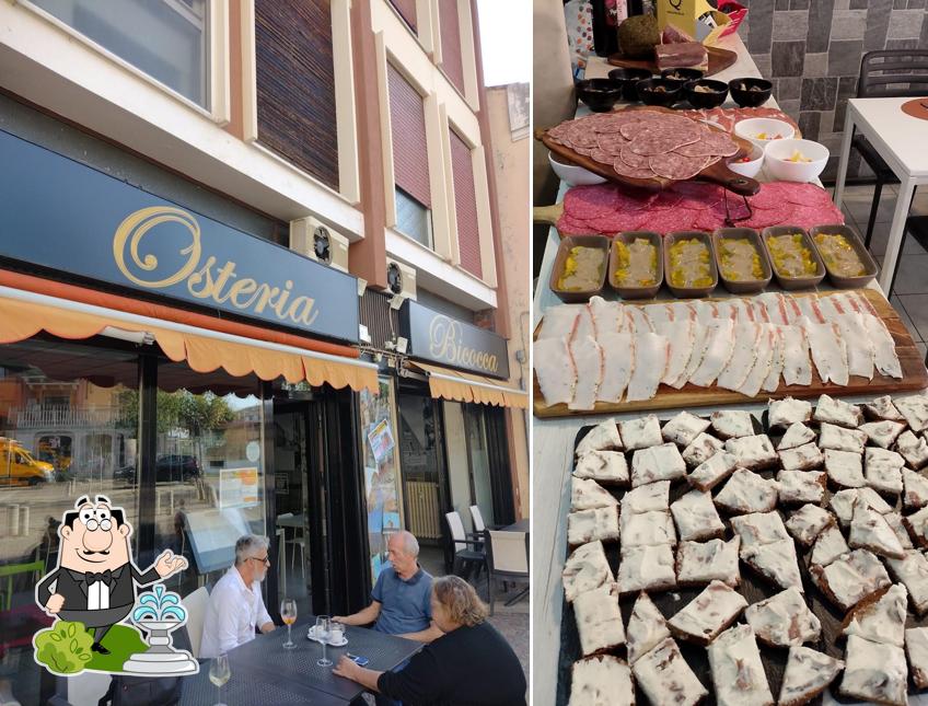 Gli esterni di Osteria della Bicocca di Novara