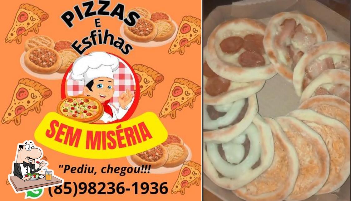 Comida em Pizzaria Sem Miseria