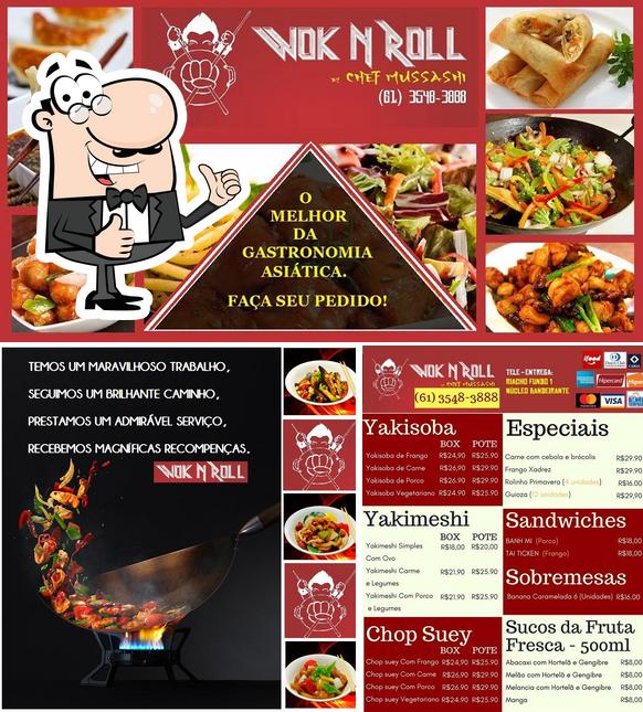 See the picture of Wok n Roll