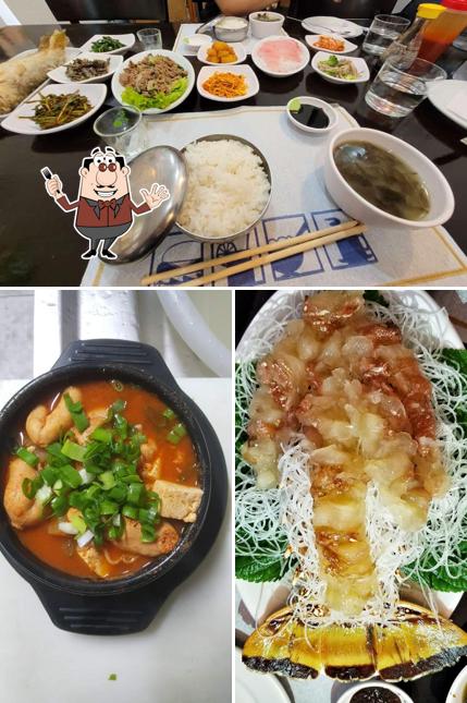 Comida em Restaurante Coreano Il Mi Jeong 일미정