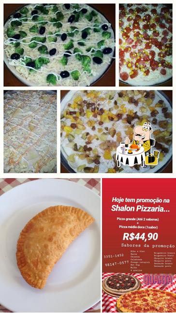 Comida em Shalon Pizzaria