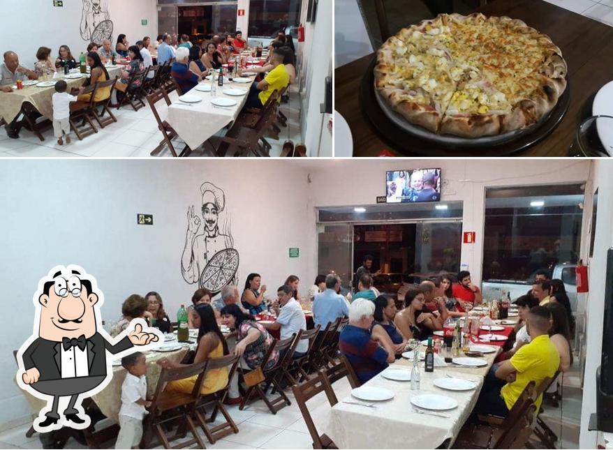 A Villa Giovanna se destaca pelo interior e pizza