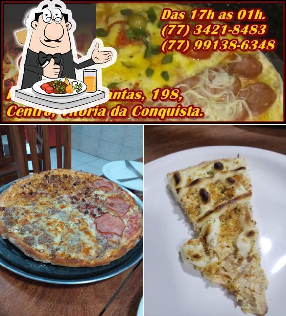 Comida em Pizza Mais