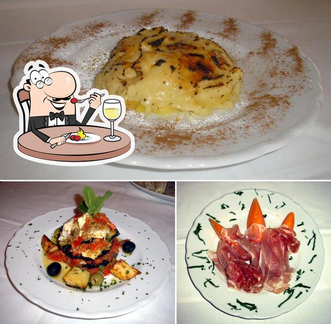 Cibo al Ristorante Taverna Colombo