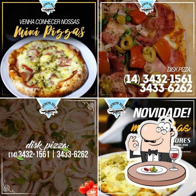 Comida em Aeros Bar Pizzaria e Vídeokê