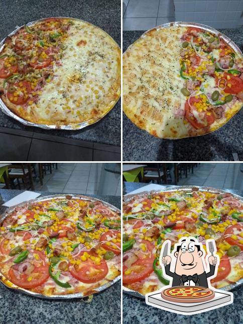 Elige una pizza en Bar e Pizzaria To Atoa