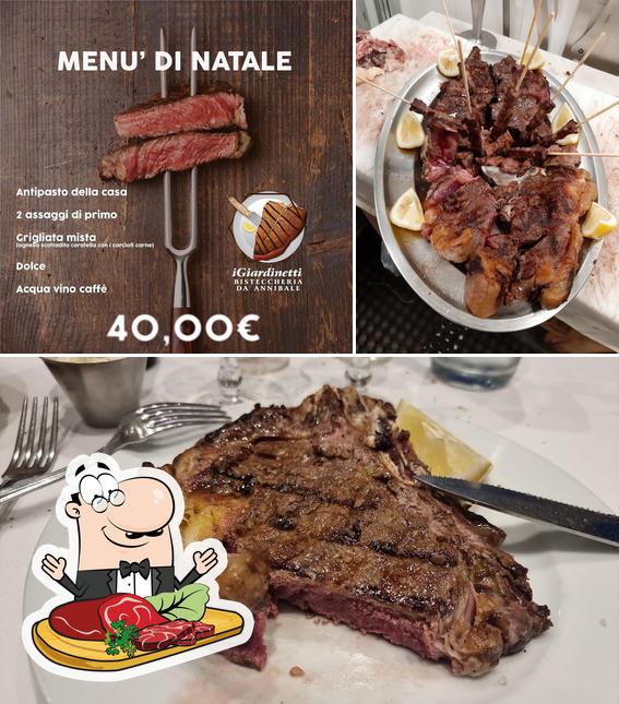 Scegli i piatti di carne a I Giardinetti Da Annibale
