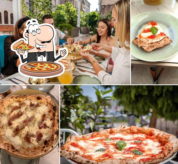 Scegli una pizza a Pizzeria Sette Sorelle