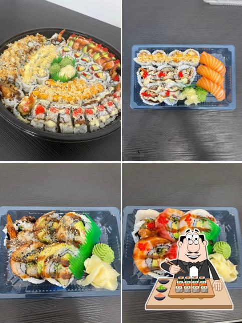 Les sushi sont offerts par JO SUSHI TO GO