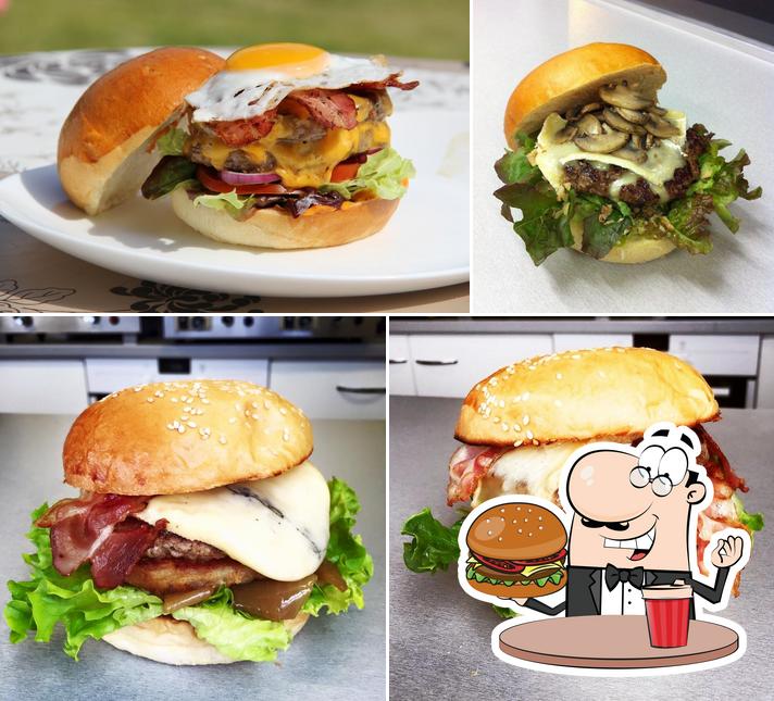 Get a burger at Le Camion Gourmet