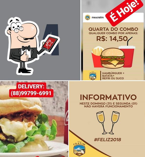 See this pic of Meu Cratim. Pizzas, Burguers, Esfihas