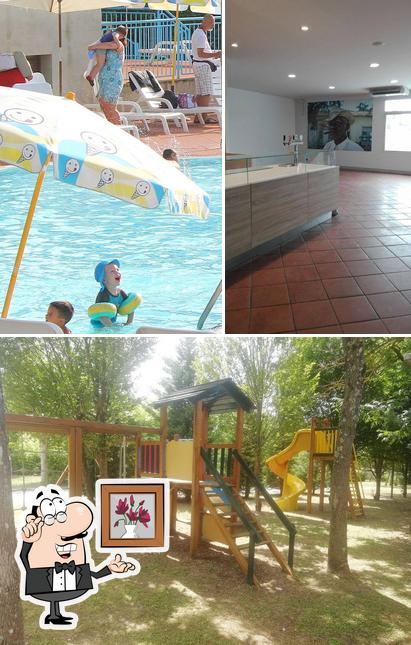 La immagine della interni e area giochi di Piscine la Chiocciola