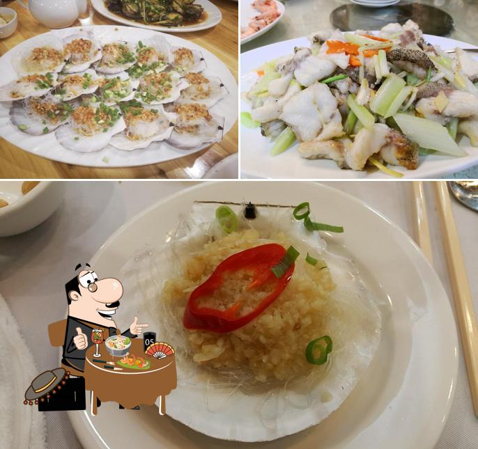 Comida en Lei Yue Mun Seafood Restaurant