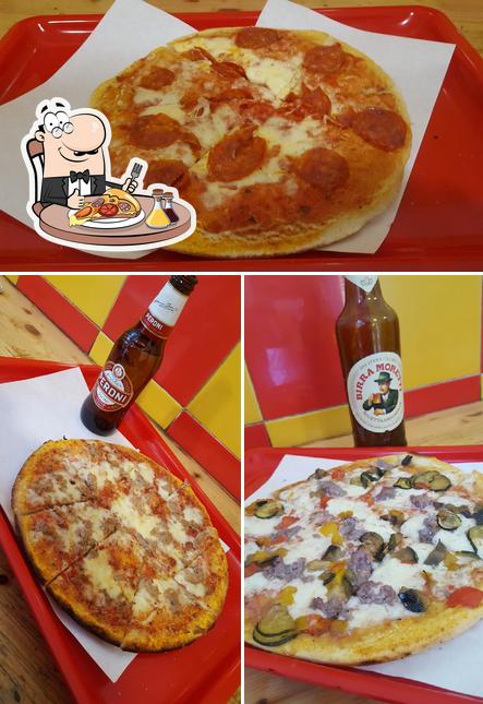 Prueba una pizza en Angelino's La Pizza di Manera Mario