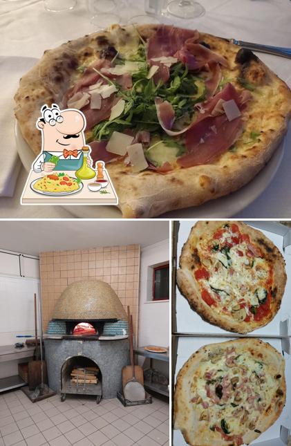 Cibo al pizzeria asporto