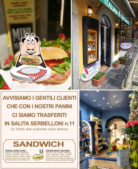 Club sandwich al Da Caio - micro market and sandwiches