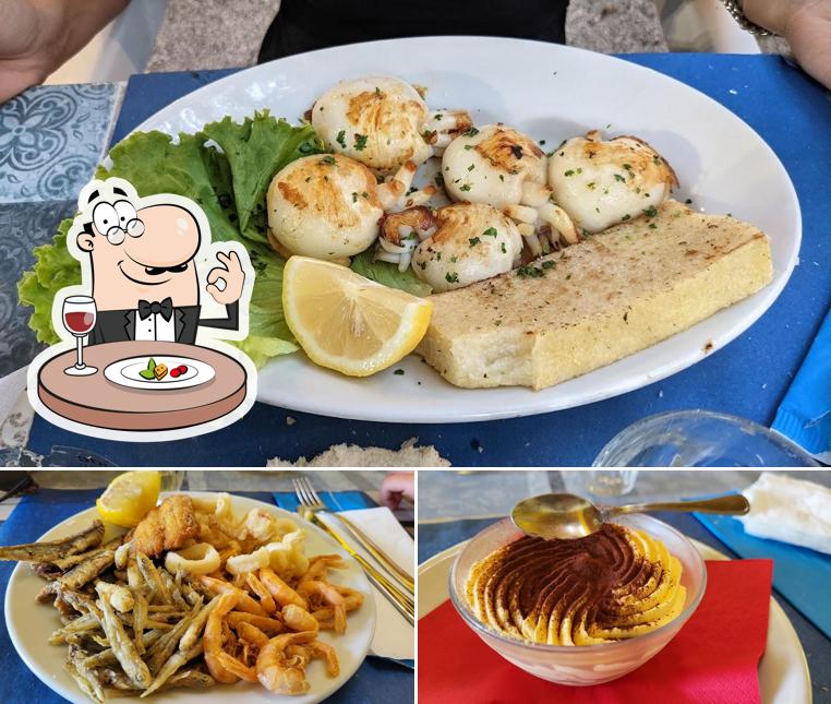 Platti al La Baracca Del Pesce