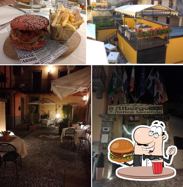 Prenditi un hamburger a Antica Locanda