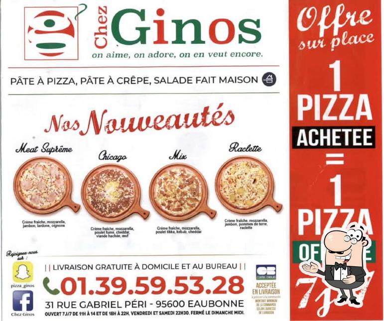 Voici une image de Pizza gino's