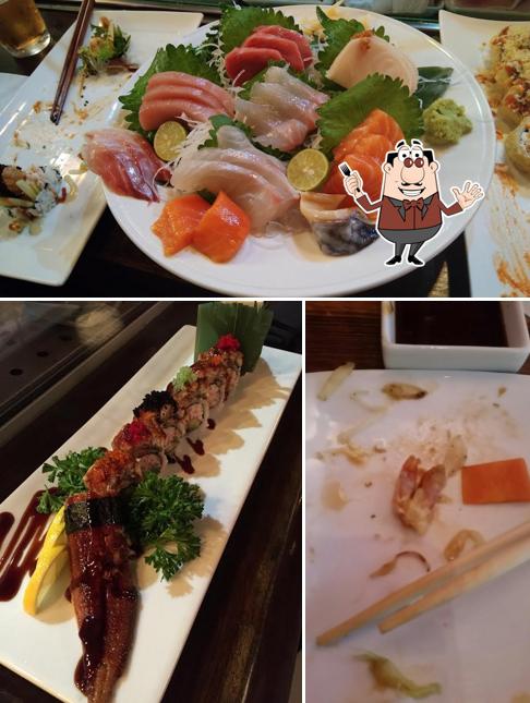 Еда в "Izumi Sushi"