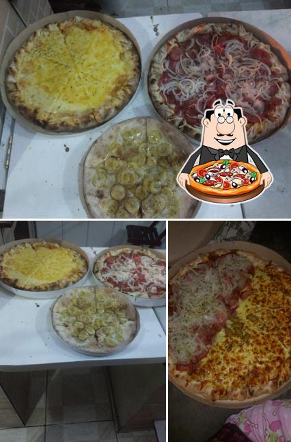 Consiga pizza no Nova Saborella