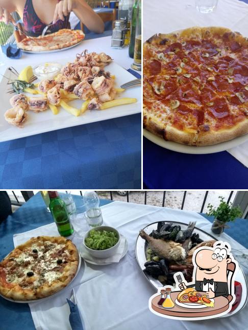 Scegli una pizza a Restaurant Vala