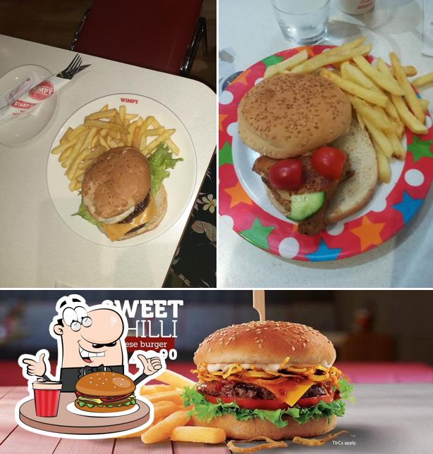 Prenez un hamburger à Wimpy