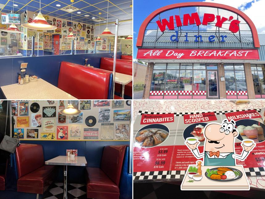 Nourriture à Wimpy’s Diner